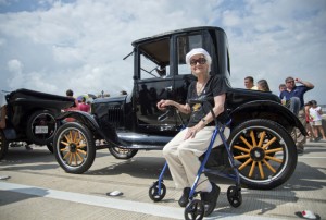 Dena Russel on the HPLong Bridge